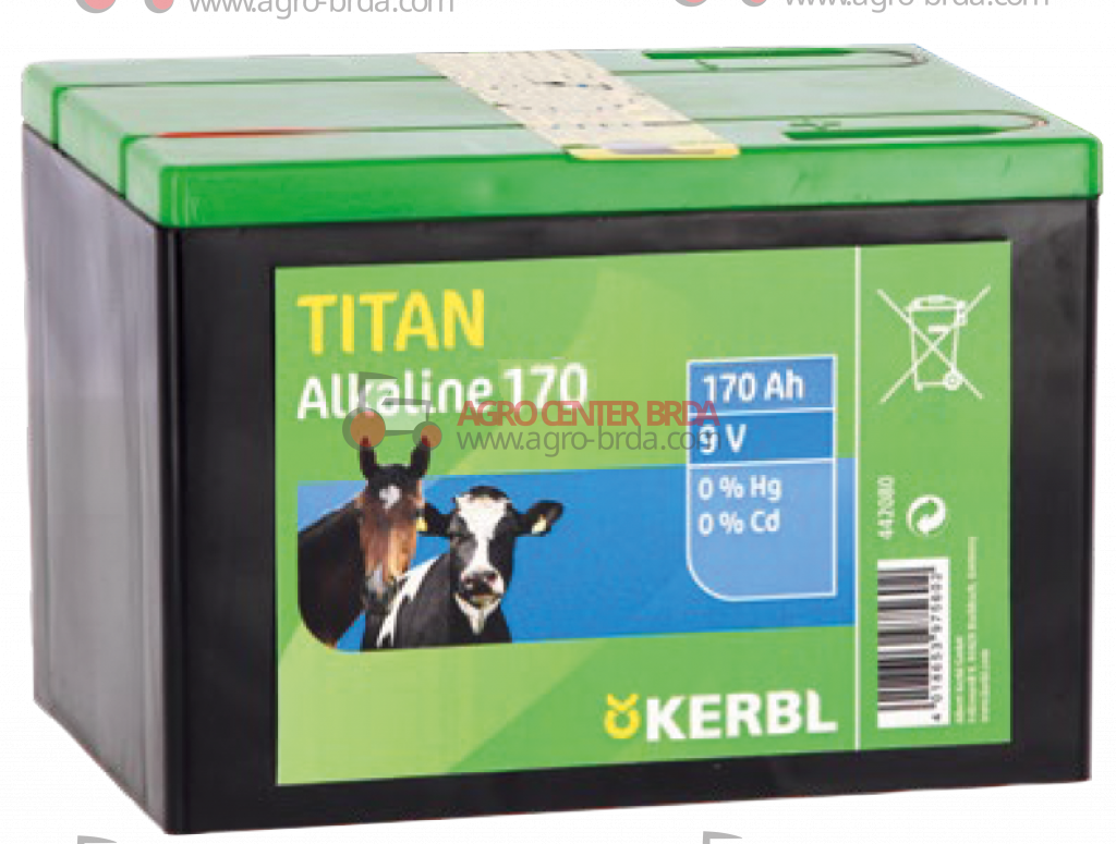Batteria alcalina TITAN 170