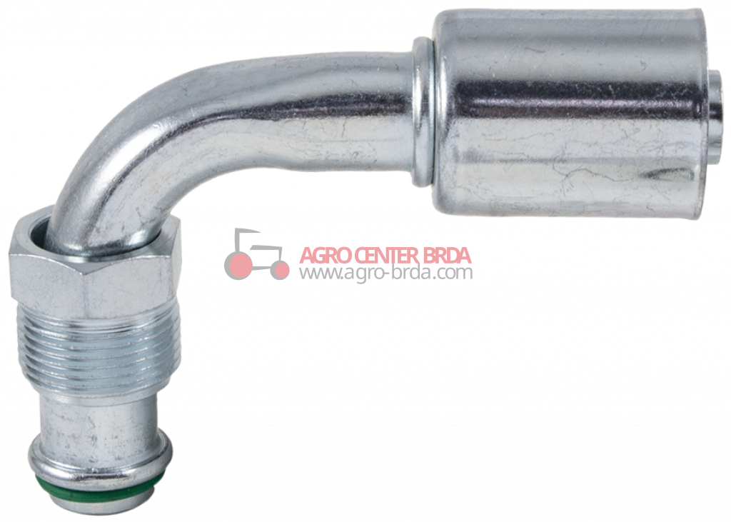 90° MALE FITTING WITH O-RING