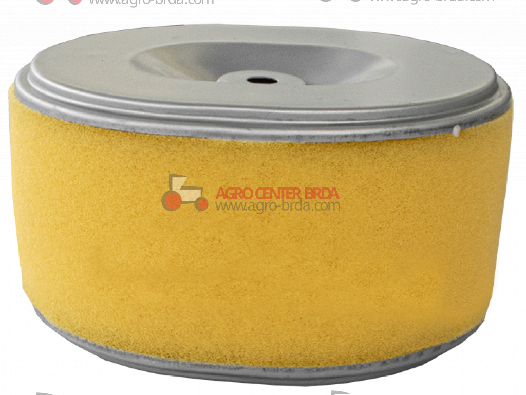 Masse filtrante d'air de forme ovale