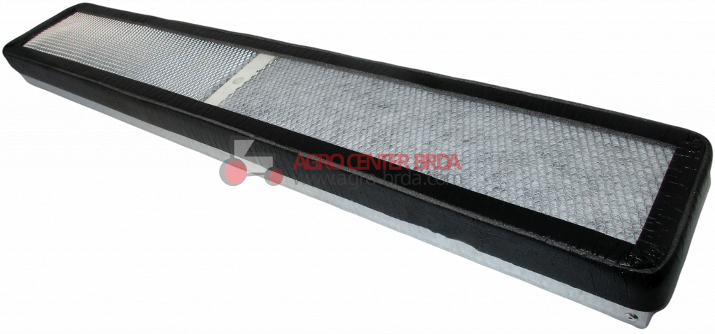 Activated carbon air filter for pesticide treatments