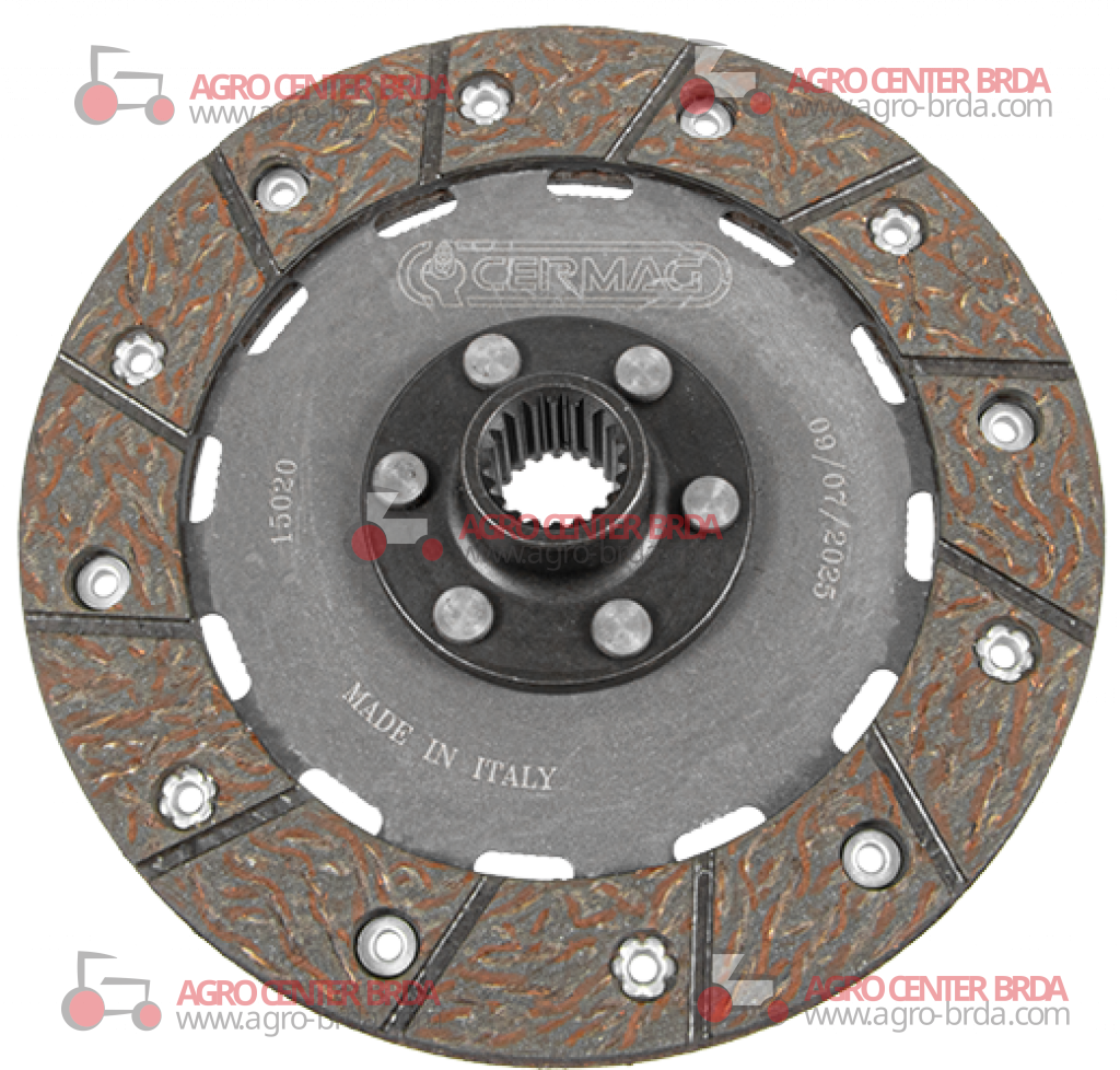 Disque embrayage rigide