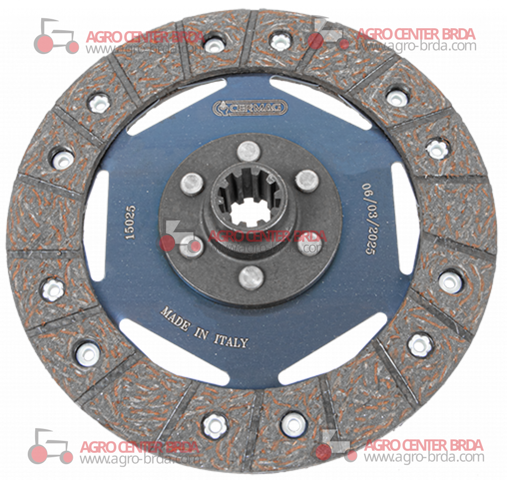 Rigid clutch plate 160x110x3.819x15.5x310 grooves