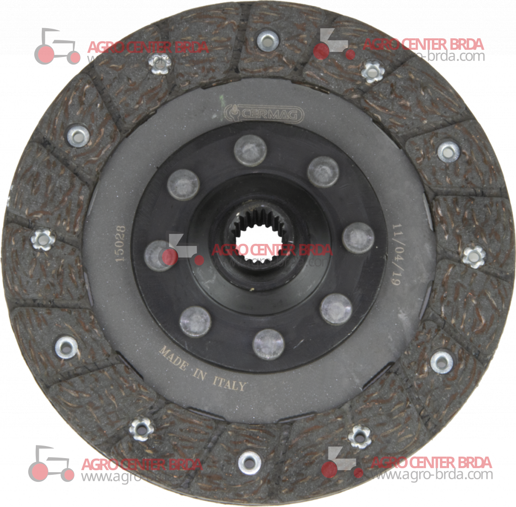 Rigid clutch plate 160x112x4.317x15EVZ.20