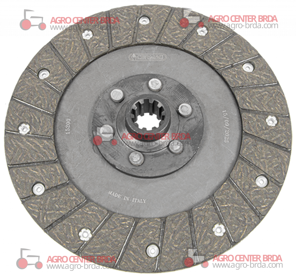Rigid clutch plate