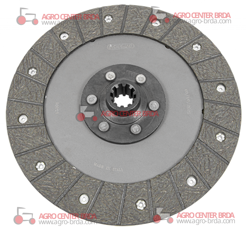 Disco embrague rígido