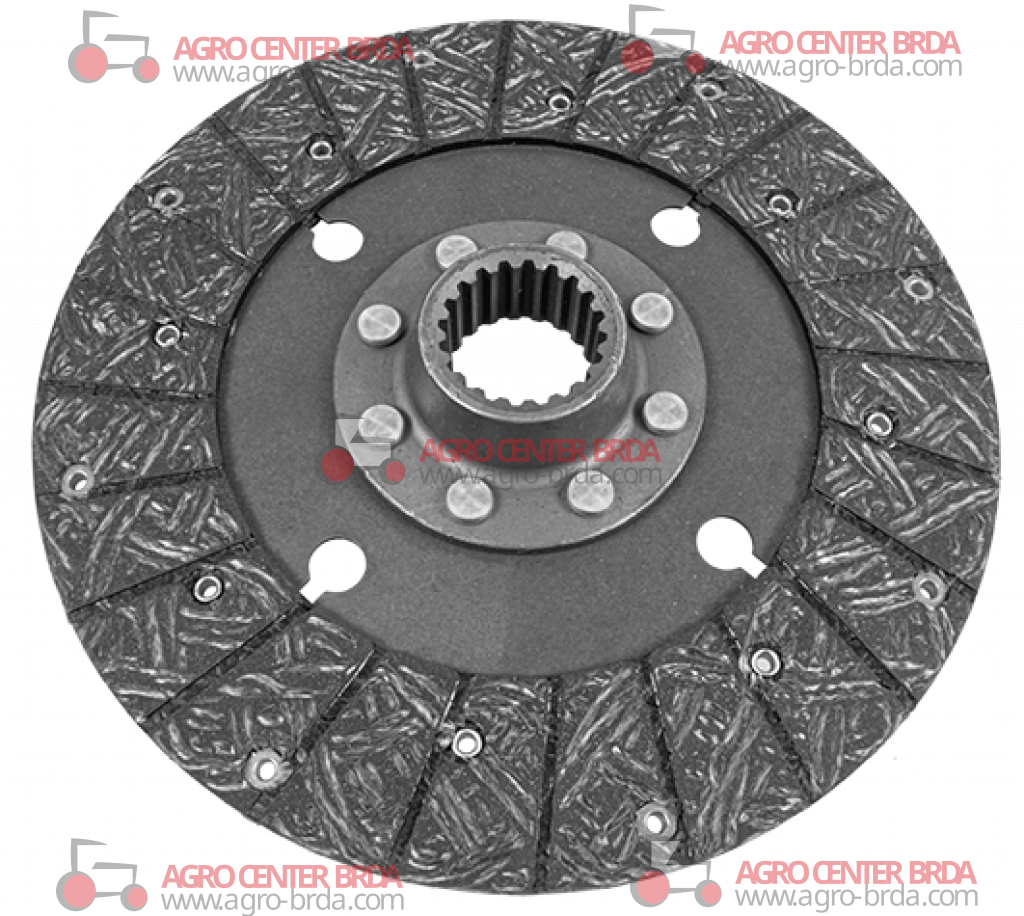 Rigid PTO plate 250x165x3.540x36EV - Z.20