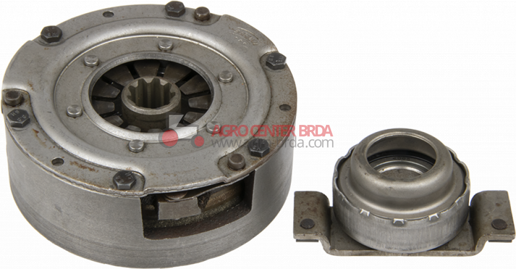 Single-plate clutch with diaphragm springs Ø 90 mm plate