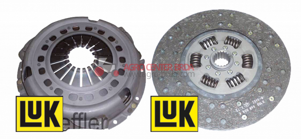 Single clutch with driving plate in organic material - Plate Ø 280 mm