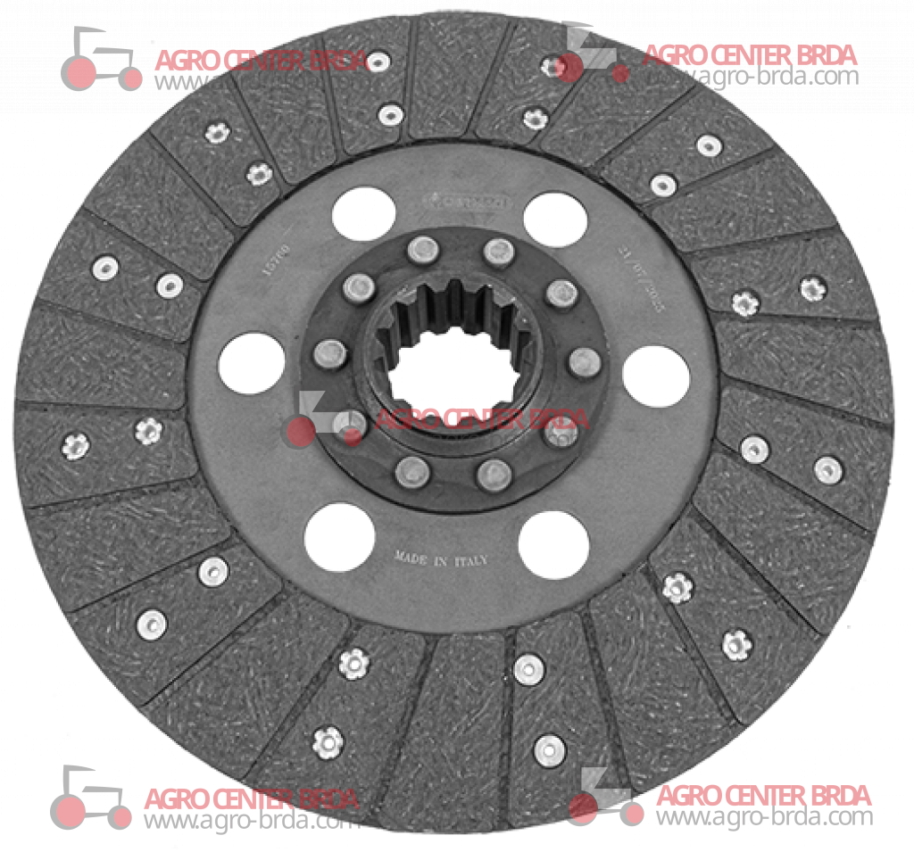 Rigid clutch plate