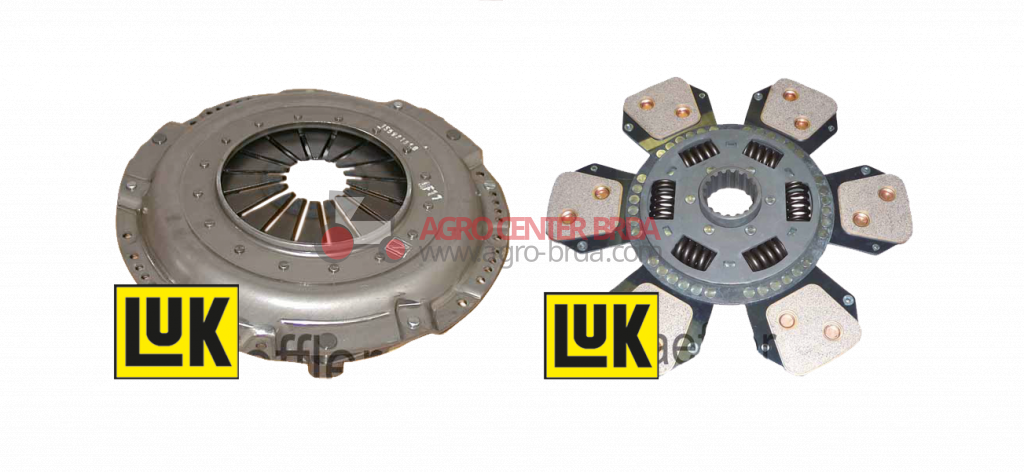 Clutch kit with single mechanism and plate Ø 350 mm