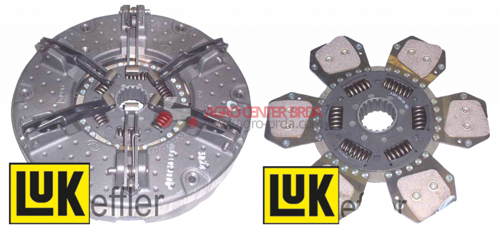 Clutch kit with 6-lever mechanism and plate Ø 310 mm