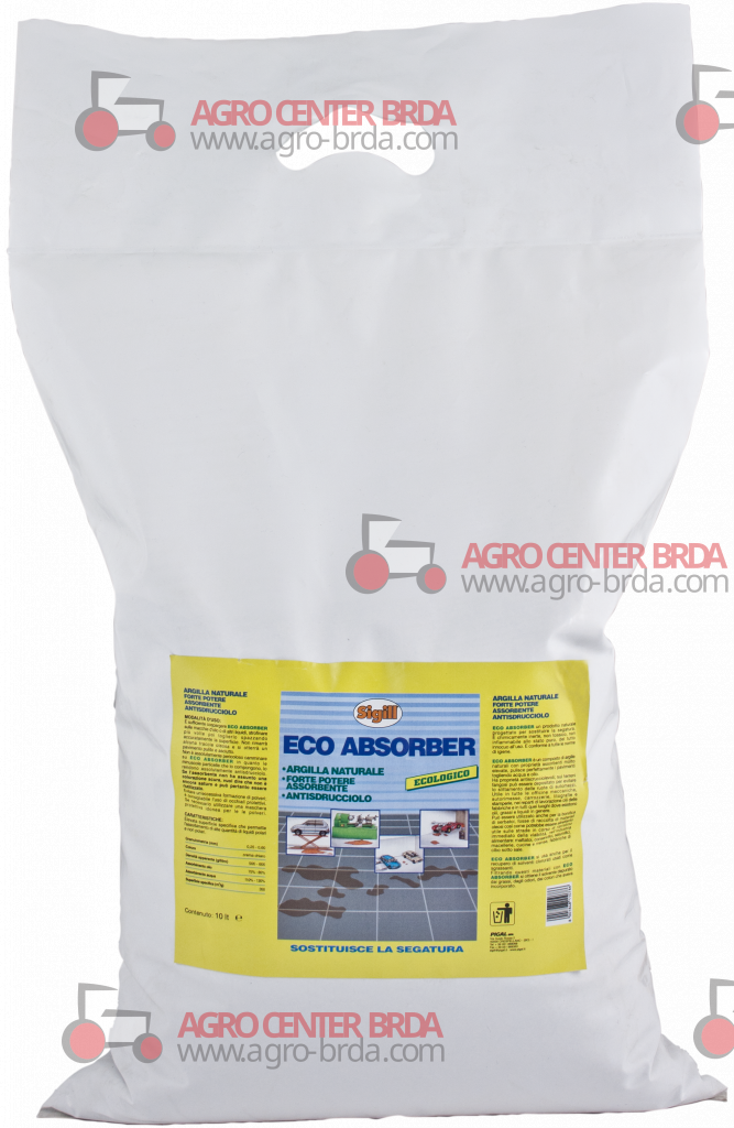 Absorbente ecológico a base de arcilla natural - 10 L