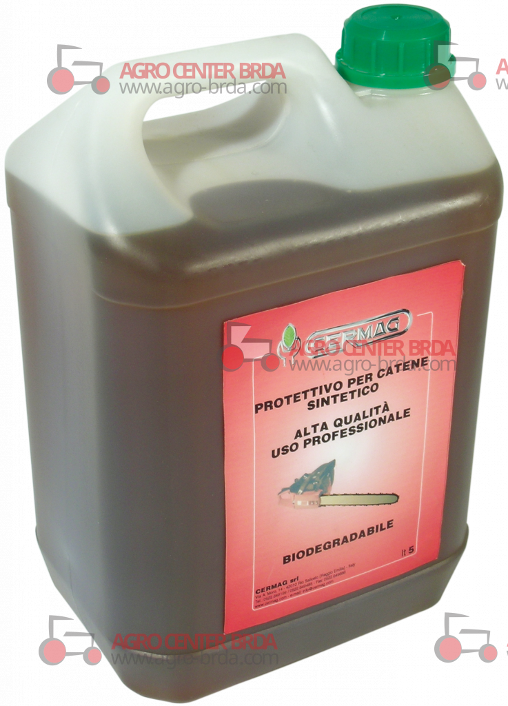 ACEITE DE PROTECCIÓN PARA CADENA SIERRA ELÉCTRICA PROFESIONAL SINTÉTICO - 5 LT