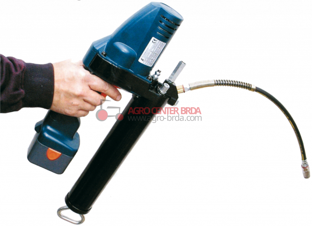 BATTERY-OPERATED GREASE GUN FOR 600 G CARTRIDGES