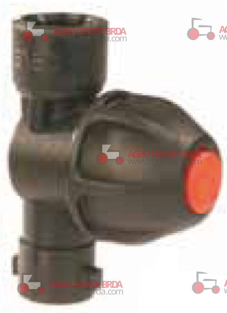 THREADED NOZZLE HOLDER FOR WEEDING WITH DIAPHRAGM CHECK VALVE