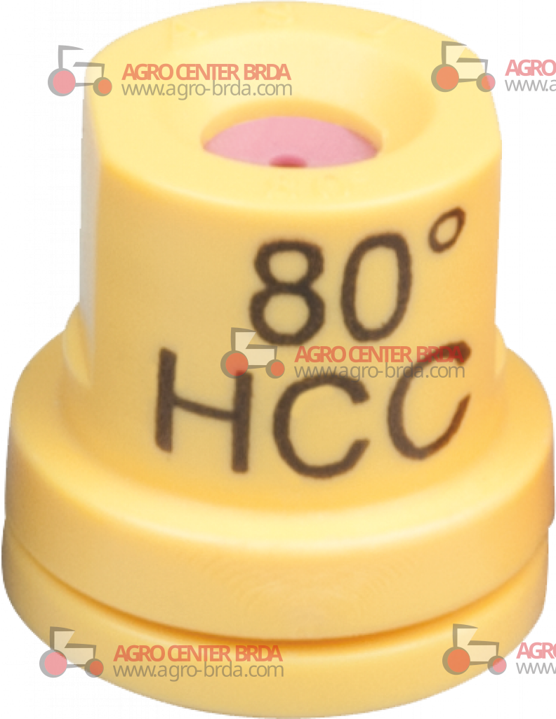Hollow cone nozzle 80° 20 bar