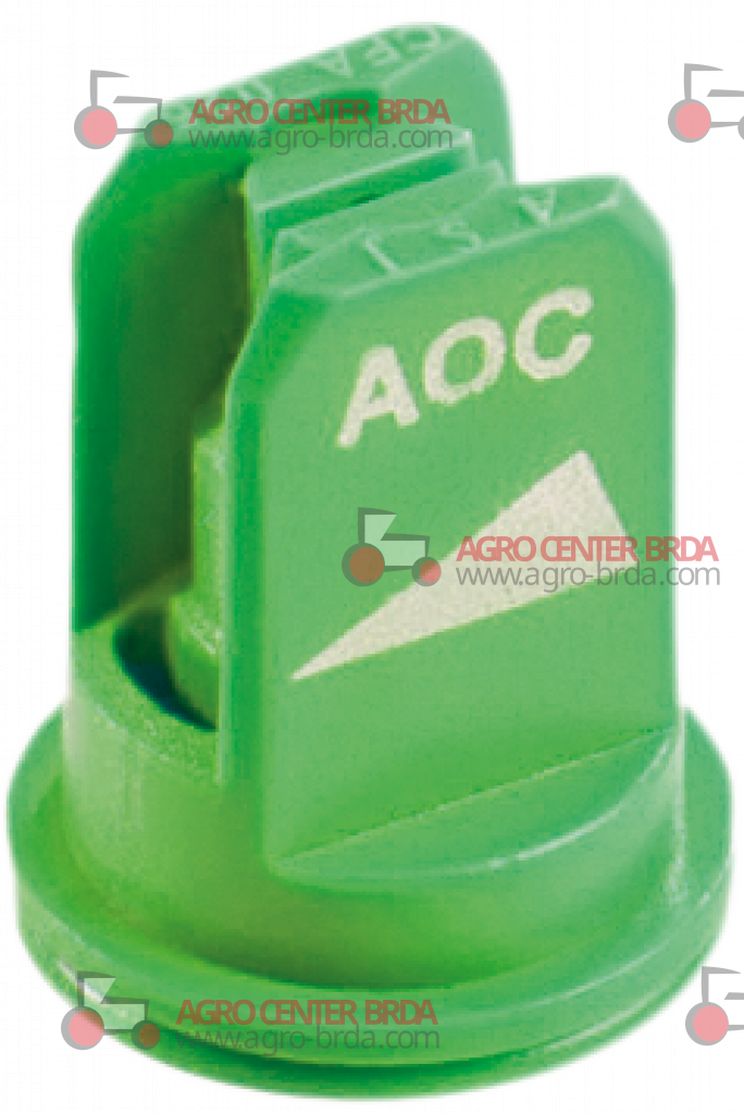ISO antidrift off center nozzle 80° 8 bar