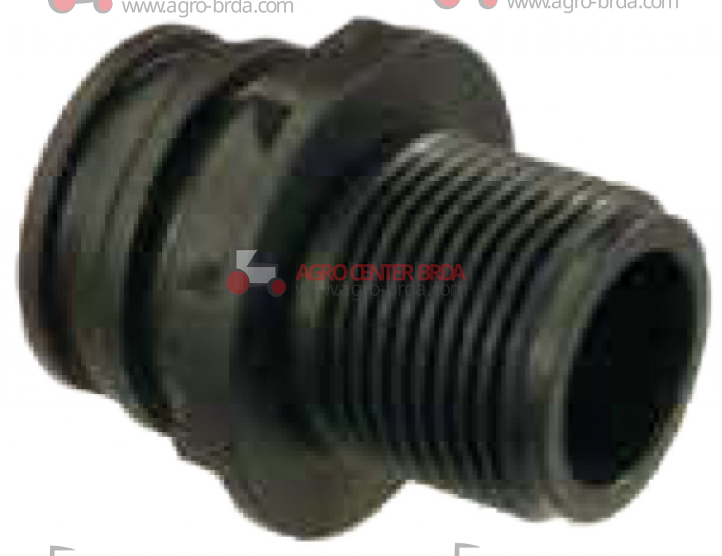 FITTINGS MALE THREADED WITH MALE CONNECTION