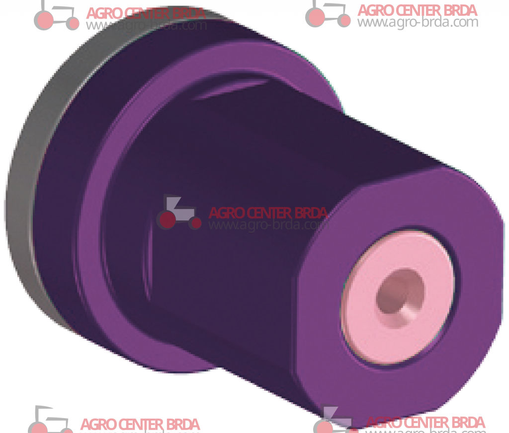 ISO hollow cone nozzle 80° 20 bar