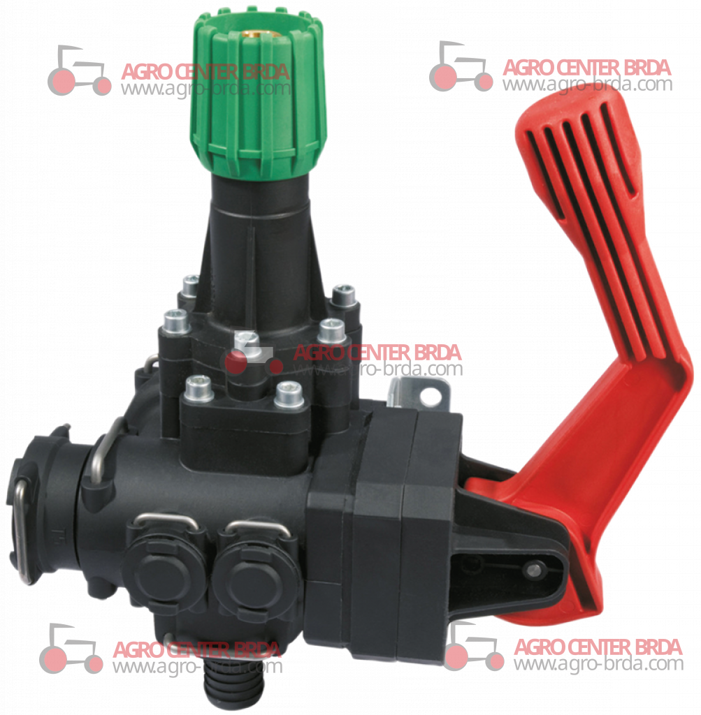 Manual main control valve