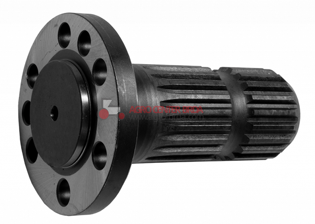 PTO shaft with flange