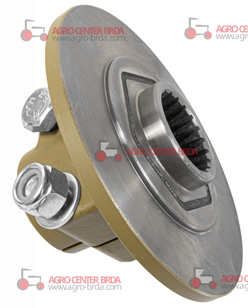 Cubo con brida para embragues de 2 discos