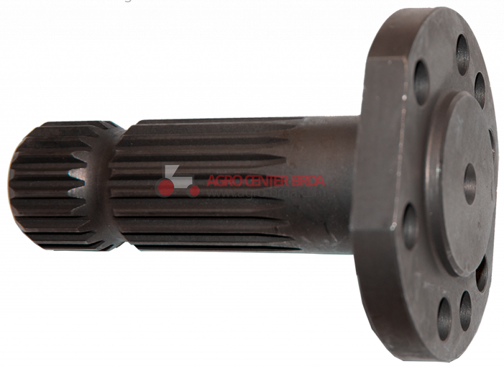 PTO shaft with flange