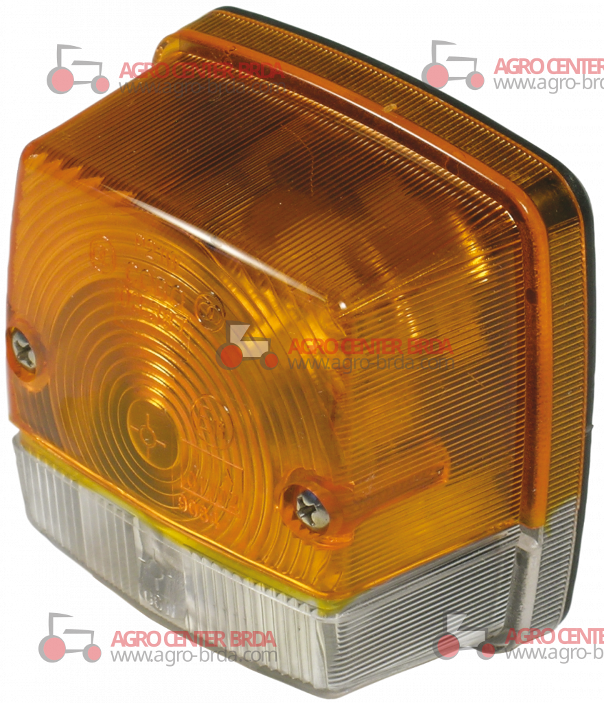 FRONT LIGHT WITH 2 BULBS FOR FIAT 66.90 NARROW RANGE AND VARIOUS MODELS - GOLDONI