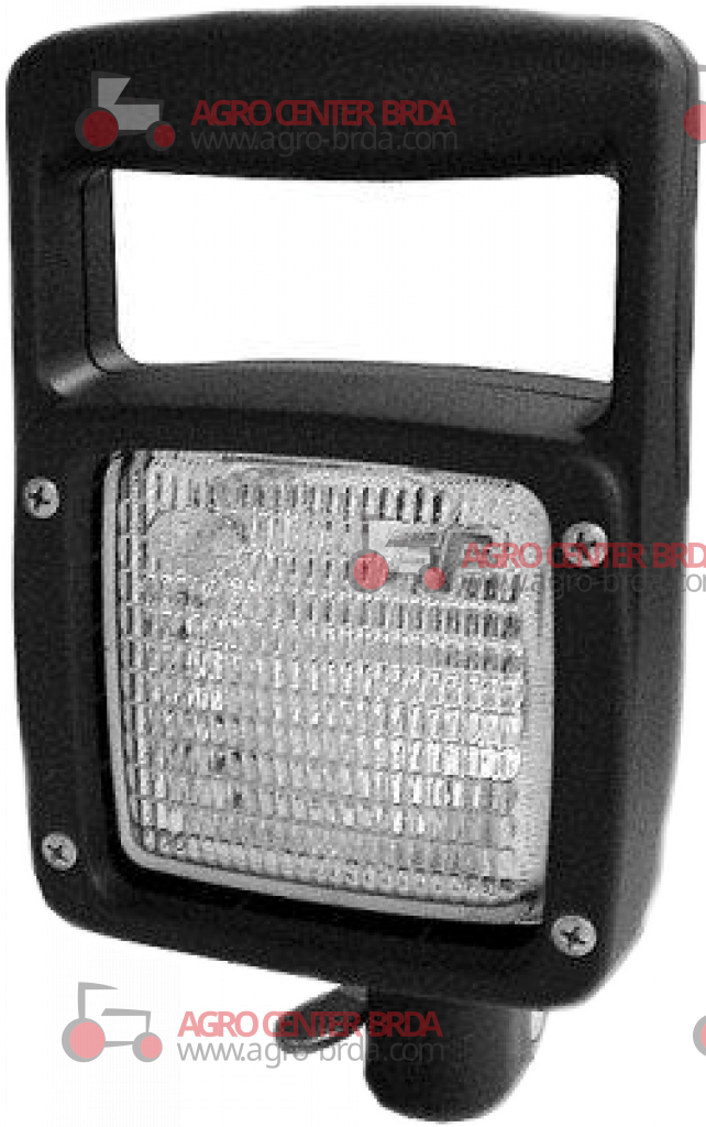 WORKING LAMP FF®-H3 WITH LIGHT UNIT FOR BROAD ILLUMINATION OF EXTENDED FIELD, WITH LAMP
