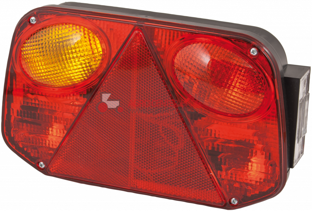 LEFT REAR LAMPS WITH CABLE BUSH FOR BUMPER BACKS OF AGRICULTURAL TRAILERS 35271-35272-35273-36410-35740-36411