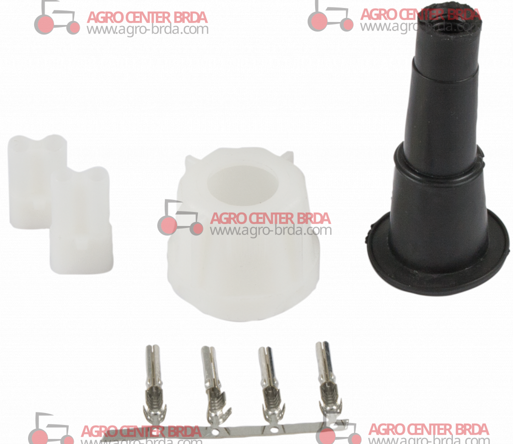 Green 5-way connector kit for Art. 36412
