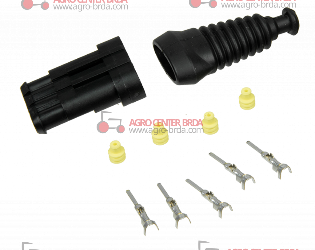 AMP/TYCO 4 ways female connector Kit 