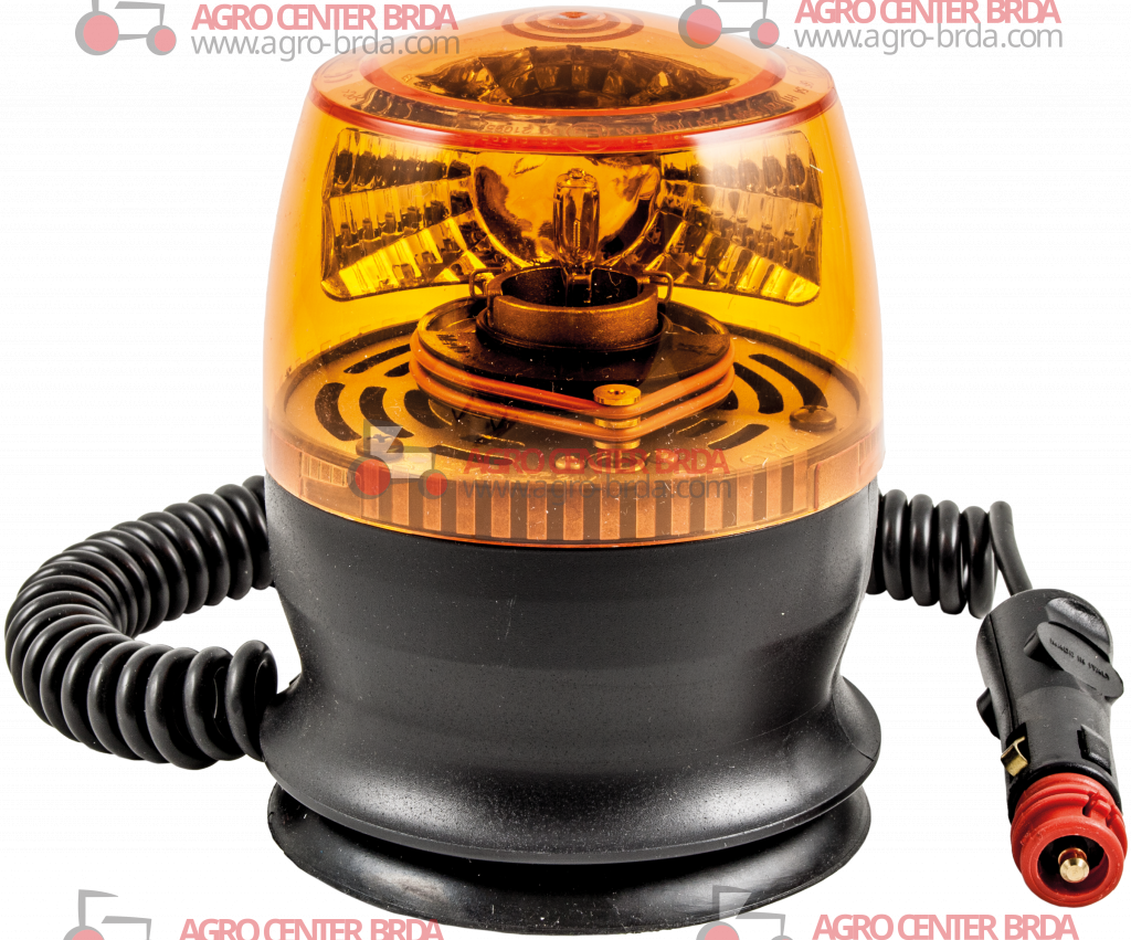 GYROPHARE MAGNETIQUE VENTOUSE - 12V-H21W