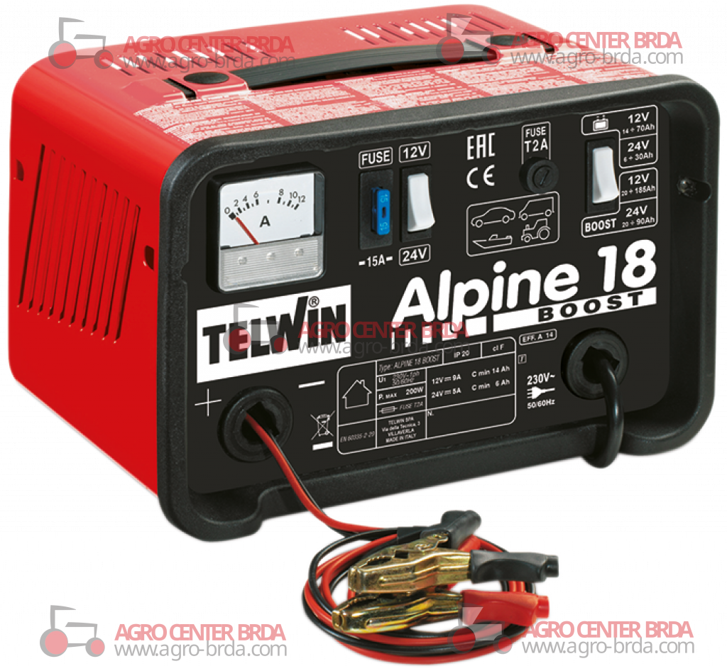 Carica batterie 12/24V - ALPINE 18 BOOST