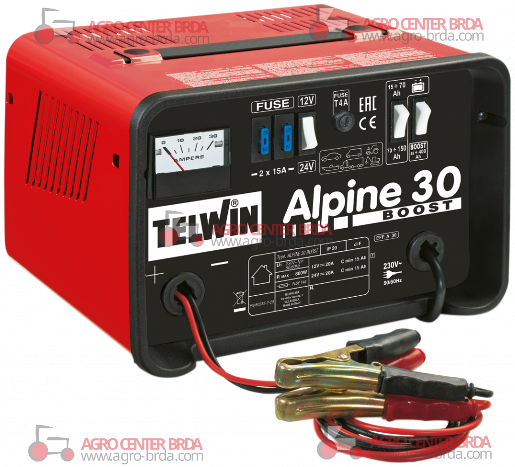 Carica batterie 12/24V - ALPINE 30 BOOST
