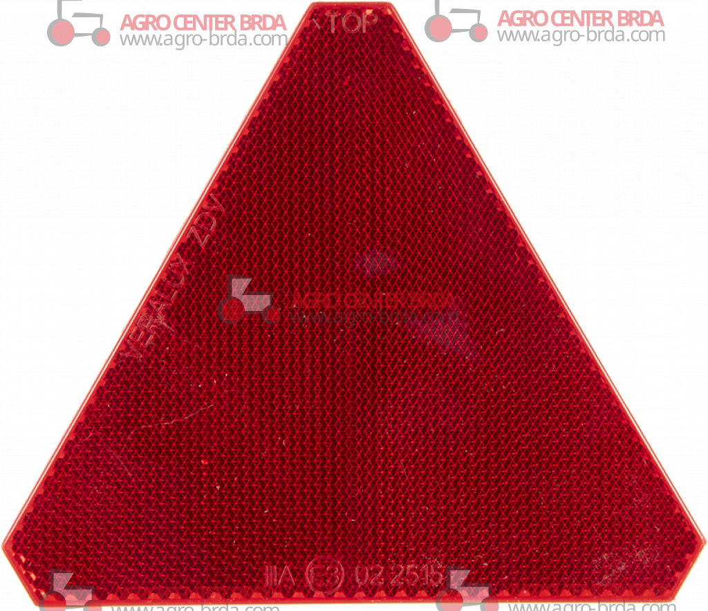 catadiotro rosso triang.adesivo