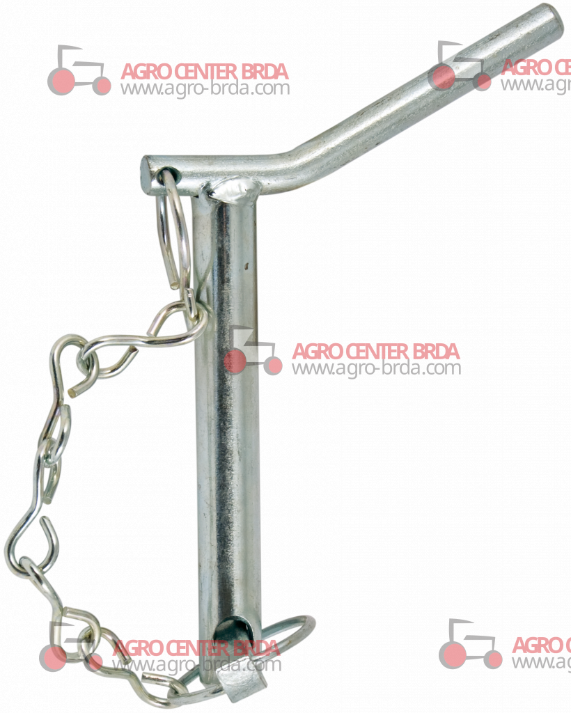Pin with bent handle
