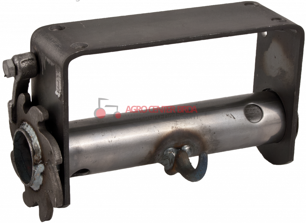 Winch for motor cultivator