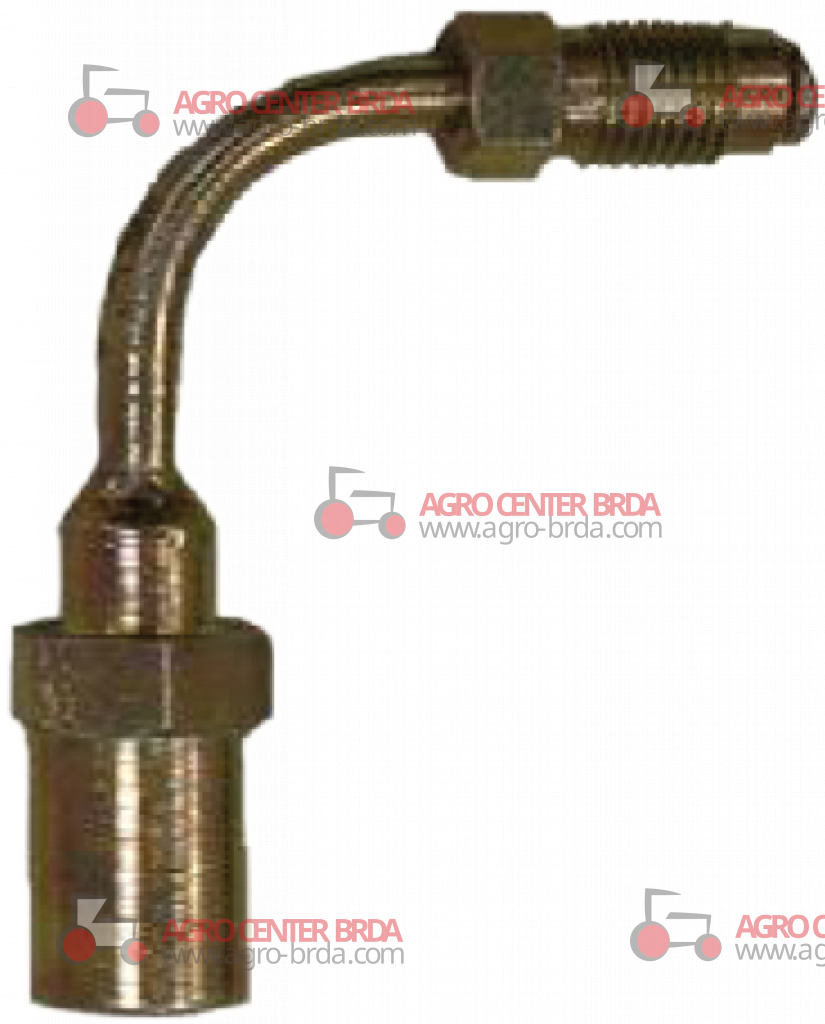 FITTING MALE SWIVEL CONVEX 90° FOR TUBE SAE J 1401