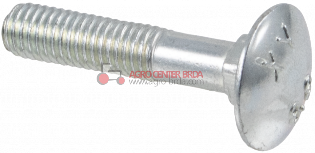 Round head screw with square under head