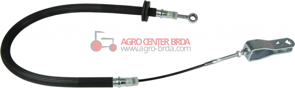 PTO clutch control cable