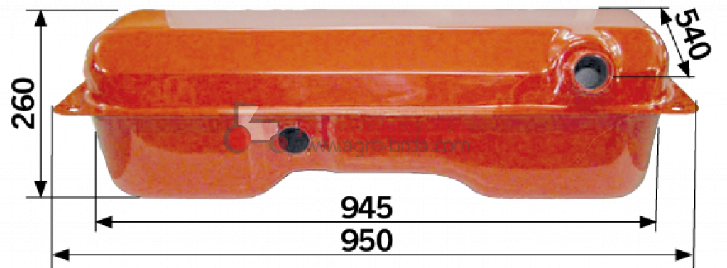 Serbatoio carburante FIAT