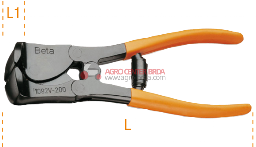Heavy duty toggle lever assisted nippers with front cutters
