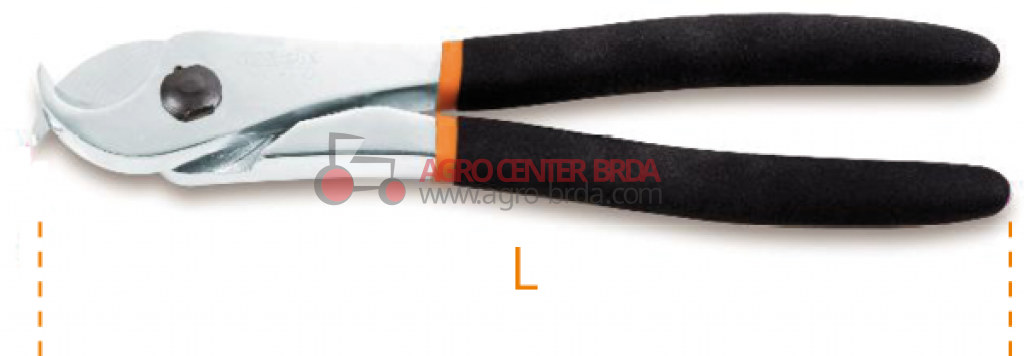 CABLE CUTTERS, HANDLES COVERED IN 2 LAYERS OF NON-SLIP PVC, FOR CUTTING INSULATED COPPER AND ALUMINIUM CABLES