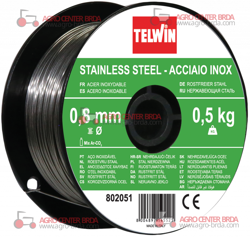 Stainless steel wire coil 0,5 kg