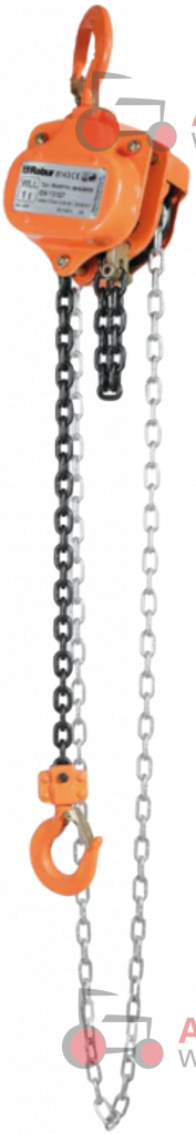 Polipasto de cadena 1T con cadena de 3 m