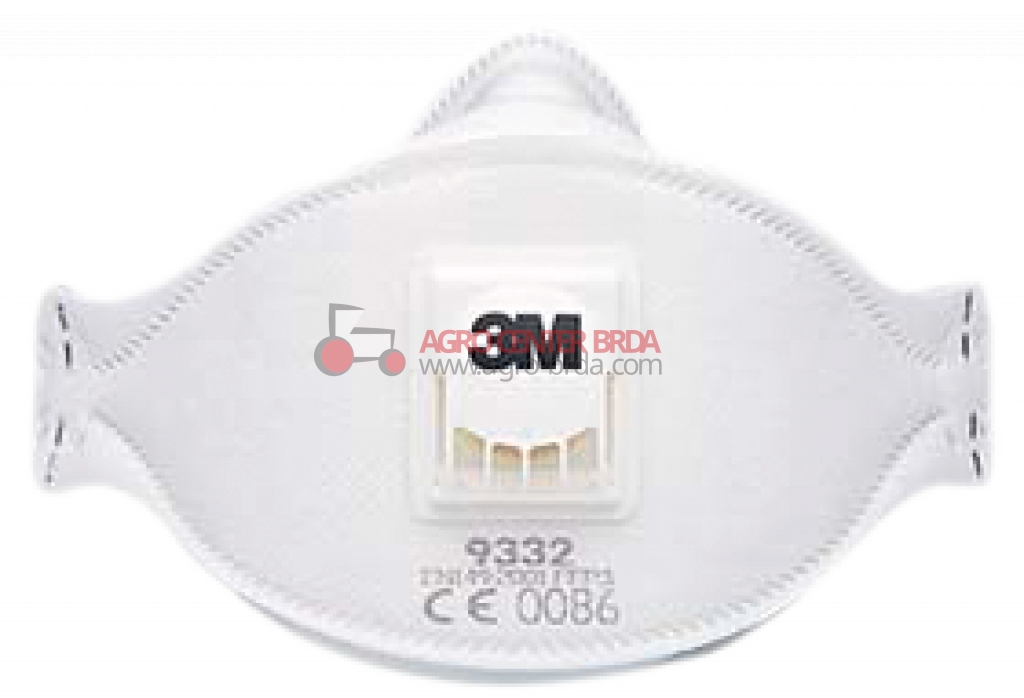 FACIAL FILTER MASKS WITH VALVE FOR TOXIC DUSTS, FIBERS AND FUMES