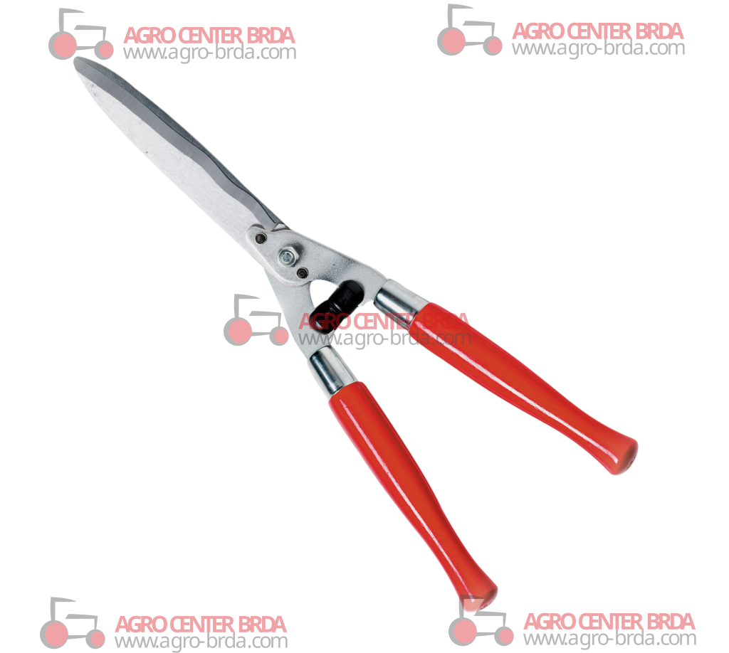 HEDGE SHEARS WITH CORRUGATED BLADES