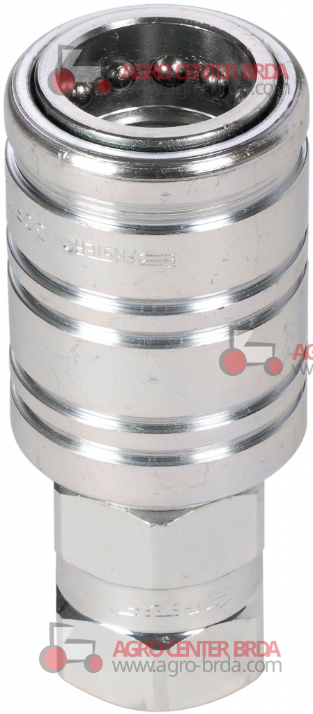 QUICK FEMALE COUPLINGS PUSH-PULL  VALVE TYPE UNDER PRESSURE TYPE FASTER - 3CPV