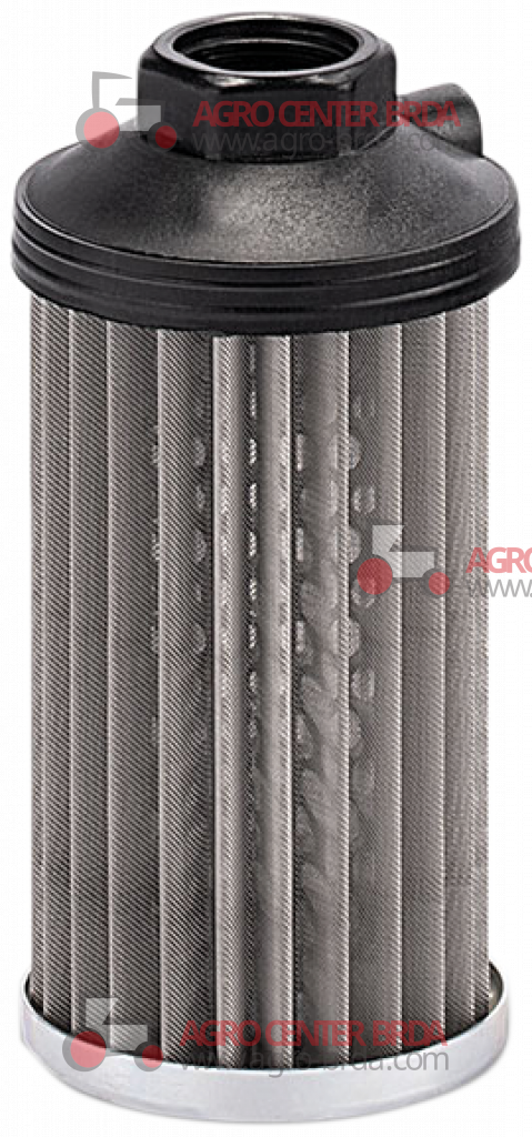 Suction filter in metal fabric